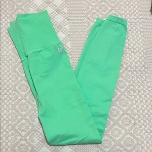 Free People Movement Leggings in Lime Green
